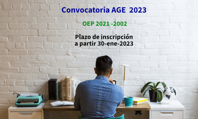 Lee más sobre el artículo Convocatoria 2023 AGE Cuerpos Administrativos